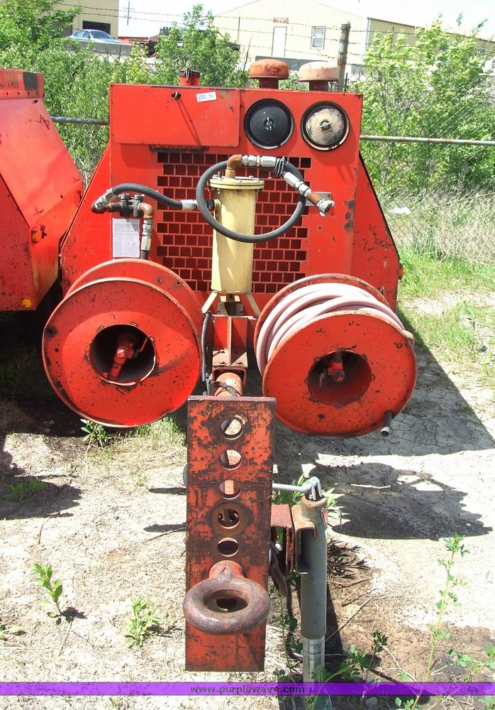 image for item 2165 1988 Sullivan D175q trailer mounted air compressor