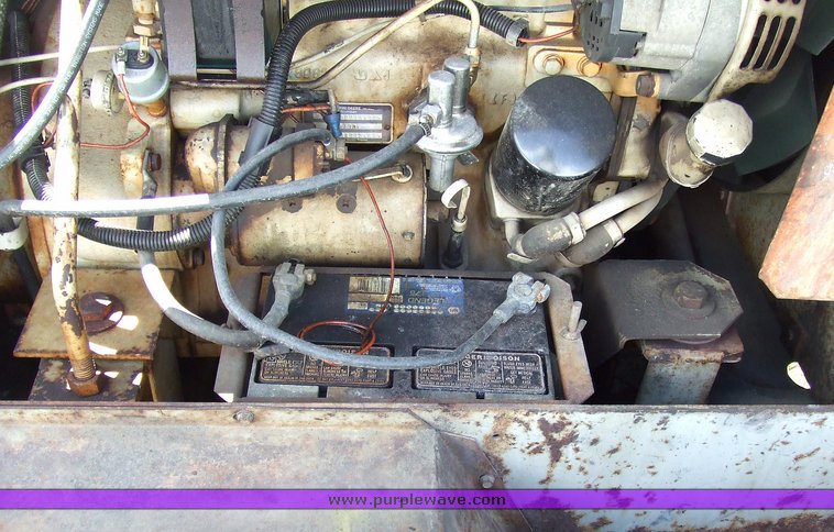 image for item 2165 1988 Sullivan D175q trailer mounted air compressor