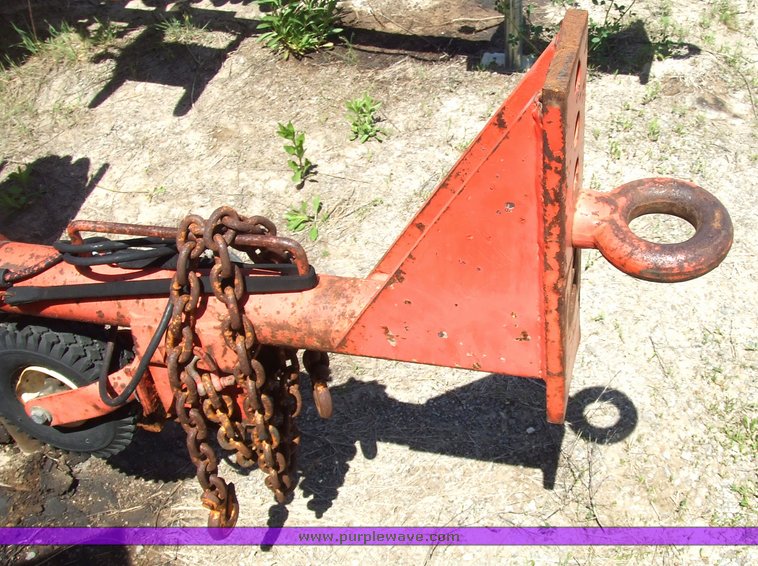 image for item 2166 1988 Sullivan D175q trailer mounted air compressor