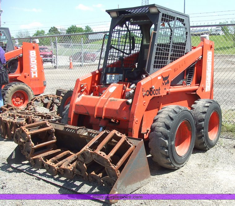 image for item 2167 1994 Bobcat 853H skid steer