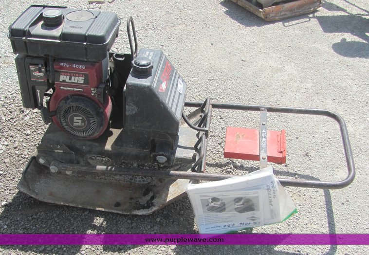 image for item 4271 1996 Stone S38A vibratory plate compactor