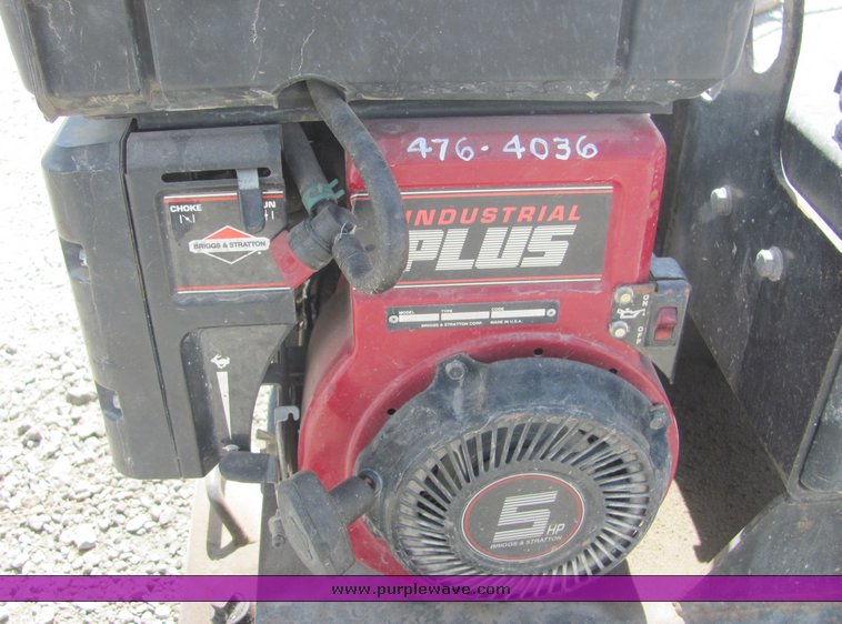 image for item 4271 1996 Stone S38A vibratory plate compactor