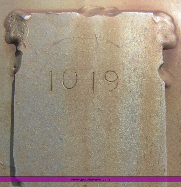 image for item 4283 1986 Palmer 1000 gallon stainless steel water tank