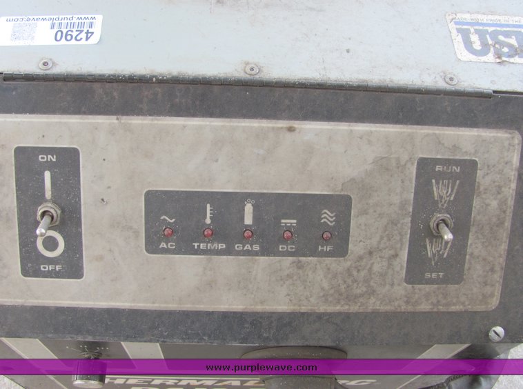 image for item 4290 1990 Thermal Arc Pak5xr plasma cutter