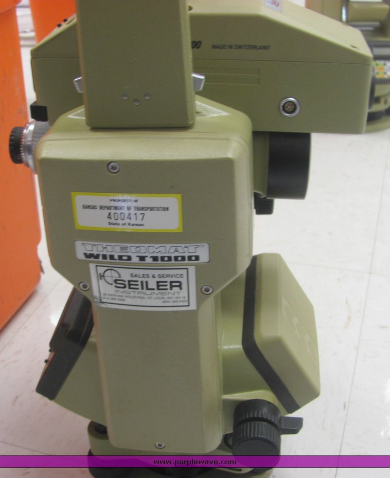image for item 4300 1991 Wild T1000 three second theodolite