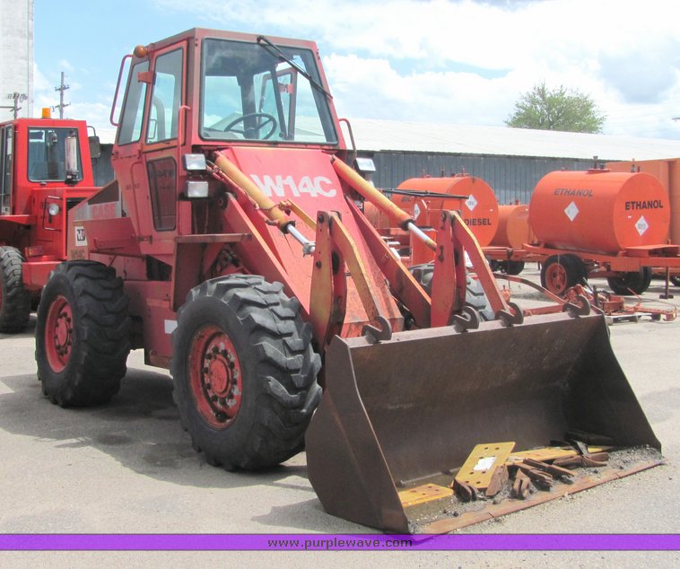 1991 Case W14C wheel loader in Hutchinson, KS Item 4345 sold