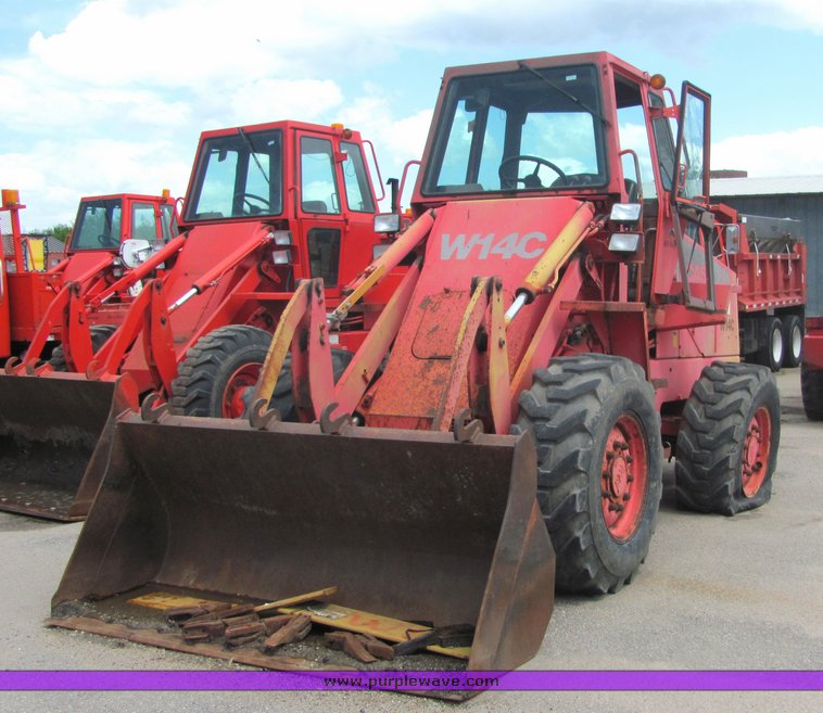 image for item 4345 1991 Case W-14C wheel loader