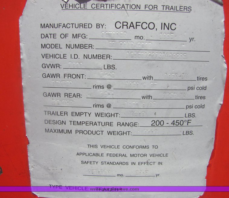 image for item 4356 1996 Crafco EZ Pour 200 crack seal machine