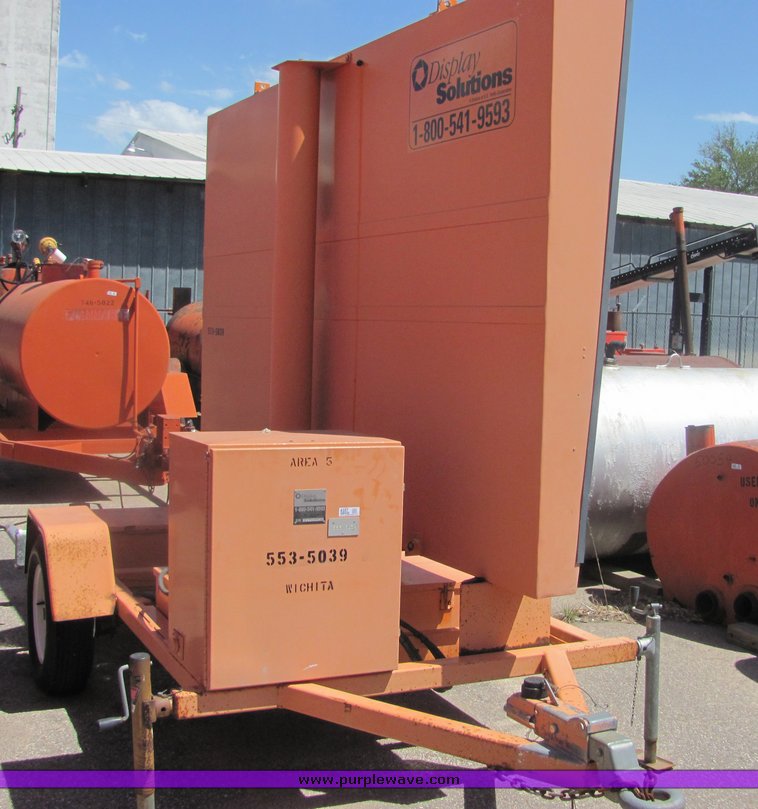 image for item 4357 1999 Sunray 2950 variable message board