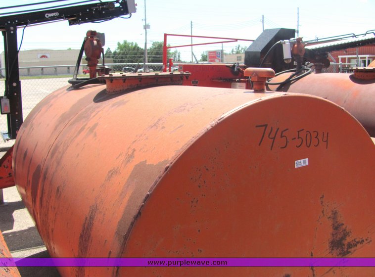 image for item 4364 1974 Wichita 1230c 900 gallon skid mounted diesel tank