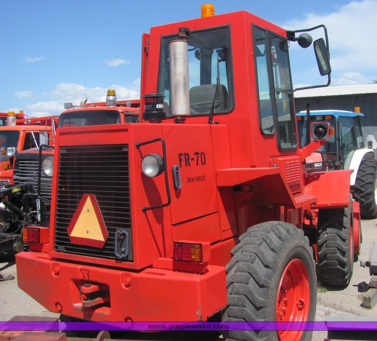 image for item 4371 1995 Fiat-Allis FR70 wheel loader
