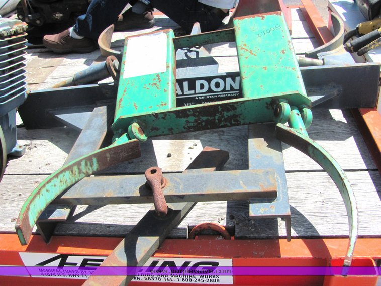 image for item 4372 (2) drum lifter attachements for forklifts