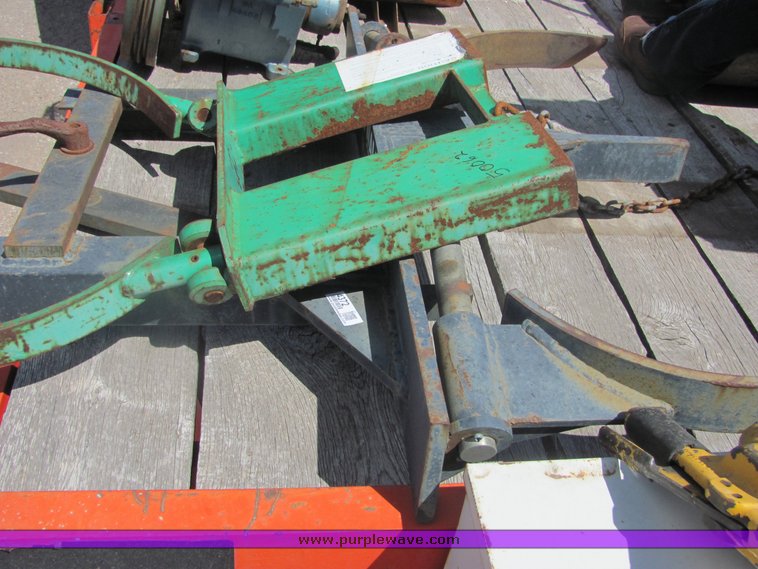 image for item 4372 (2) drum lifter attachements for forklifts