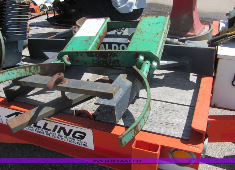 image for item 4372 (2) drum lifter attachements for forklifts