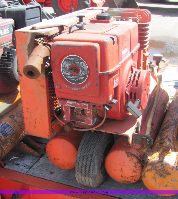 image for item 4375 1997 American Inc. portable air compressor