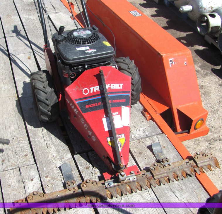 image for item 4379 1999 Troybilt walk behind sickle mower