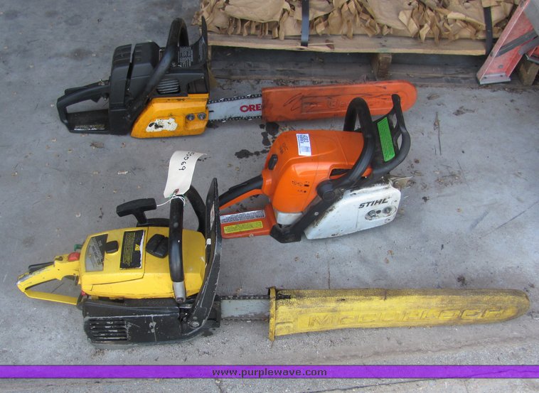 image for item 4383 (3) chainsaws