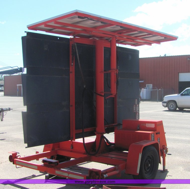 image for item 4389 1998 Addco DH1000als variable message board