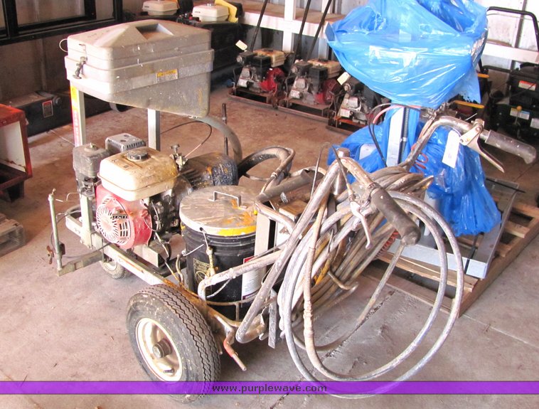 image for item 4402 2001 Grayco 100A LineLazer II walk behind paint striper