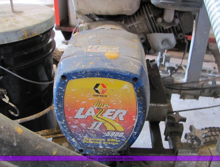 image for item 4402 2001 Grayco 100A LineLazer II walk behind paint striper