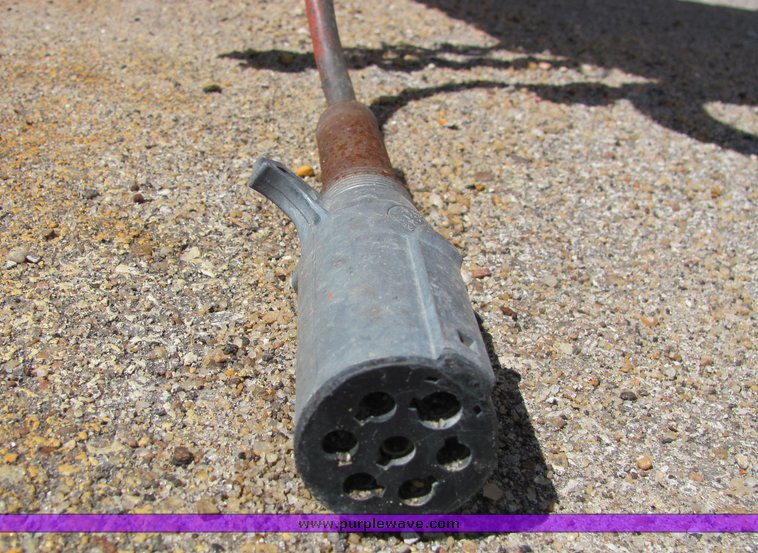 image for item 4411 1987 Wichita Steel Fabricators flashing light trailer