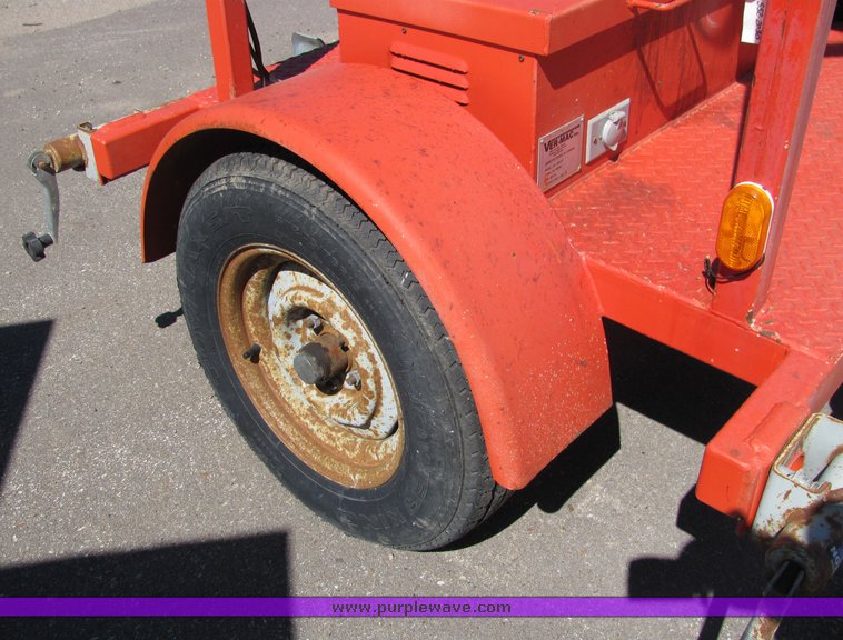 image for item 4415 2000 Vermac ST4825 arrow board trailer