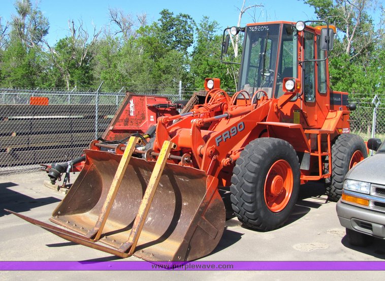image for item 4425 1996 Fiat-Allis FR-90 wheel loader