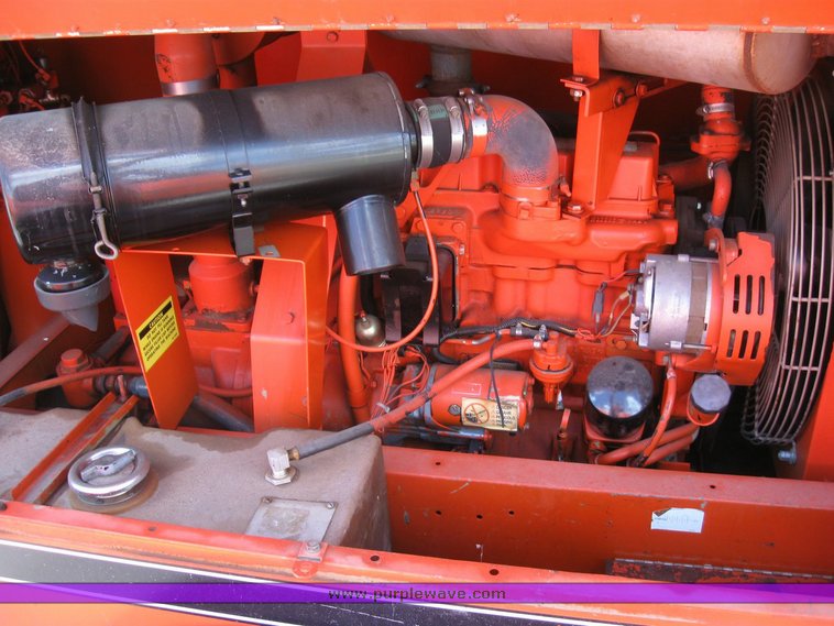 image for item 6481 1994 Leroi trailer mounted air compressor