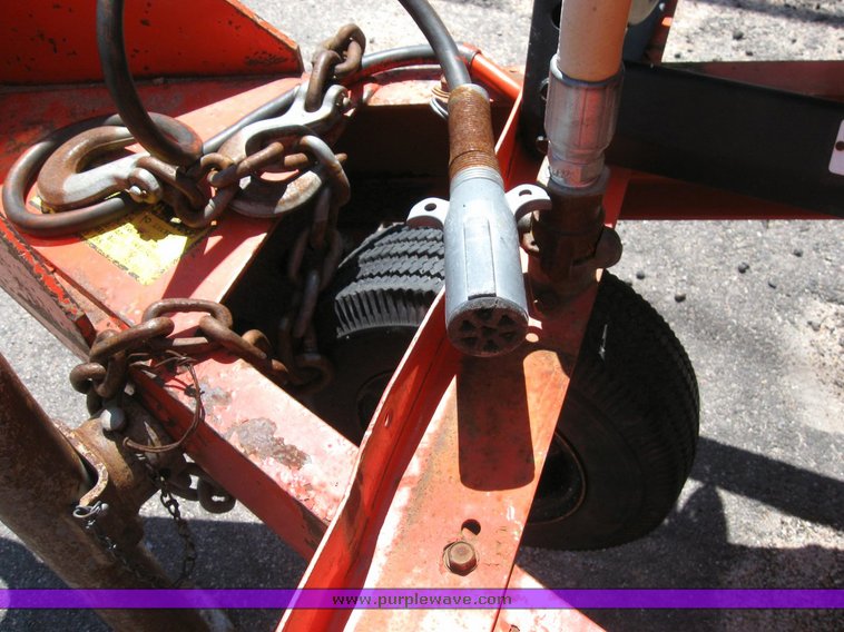 image for item 6481 1994 Leroi trailer mounted air compressor