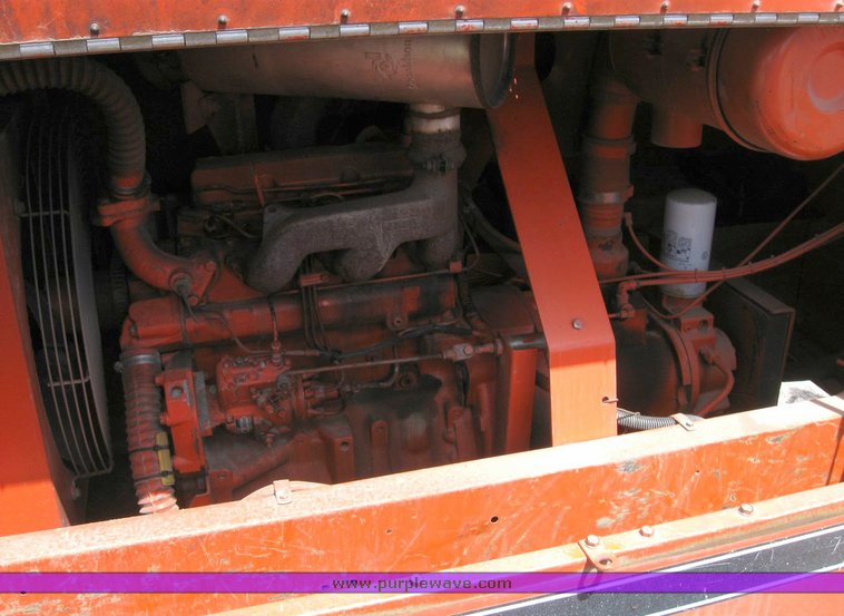 image for item 6482 1994 Leroi trailer mounted air compressor