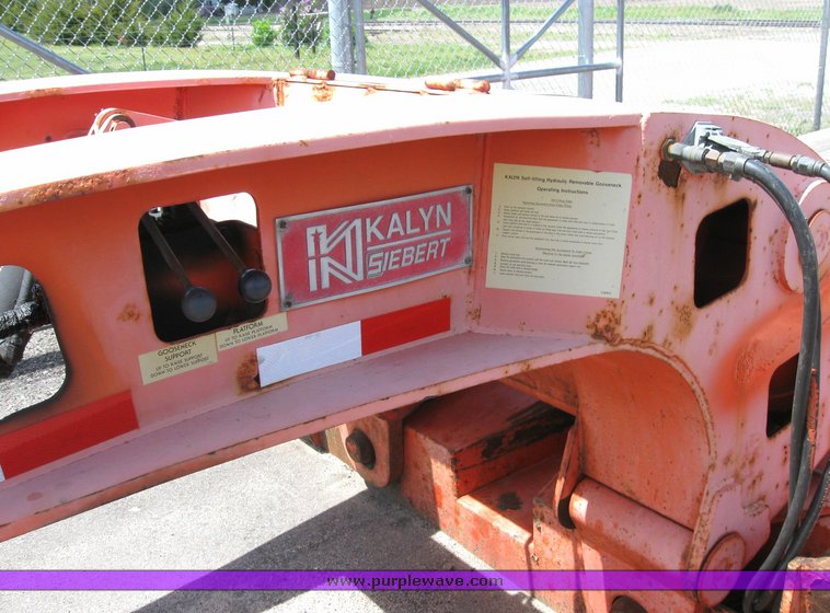 image for item 6491 2000 Kalyn-Siebert 50 ton drop deck trailer