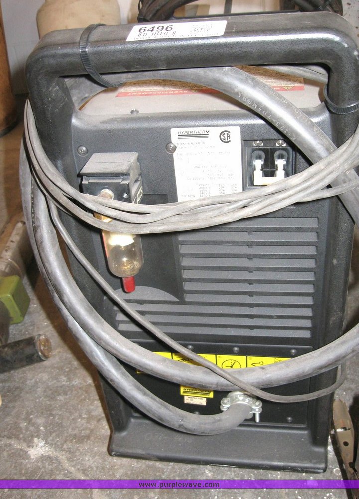 image for item 6496 Hypertherm Powermax 800 plasma cutter