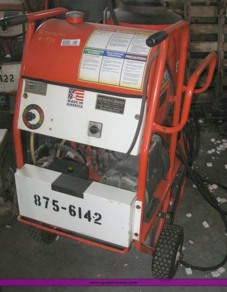 image for item 6548 2002 Alkota portable pressure washer