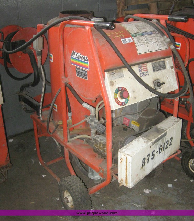 image for item 6549 2002 Alkota portable pressure washer