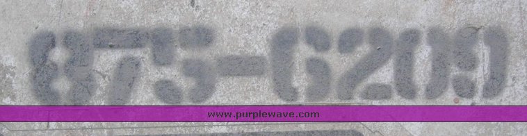 image for item 6550 1999 Alkota stationary pressure washer