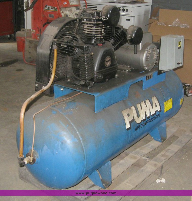 image for item 6551 1997 Puma stationary air compressor