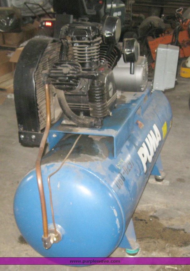 image for item 6553 1997 Puma stationary air compressor