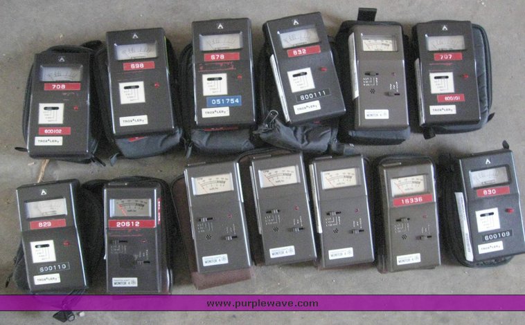image for item 6557 (13) radiation detection meters
