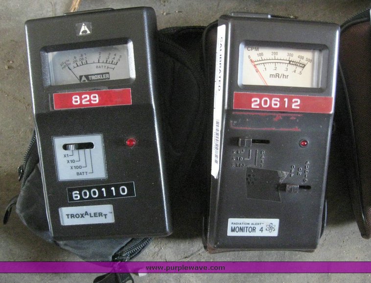 image for item 6557 (13) radiation detection meters