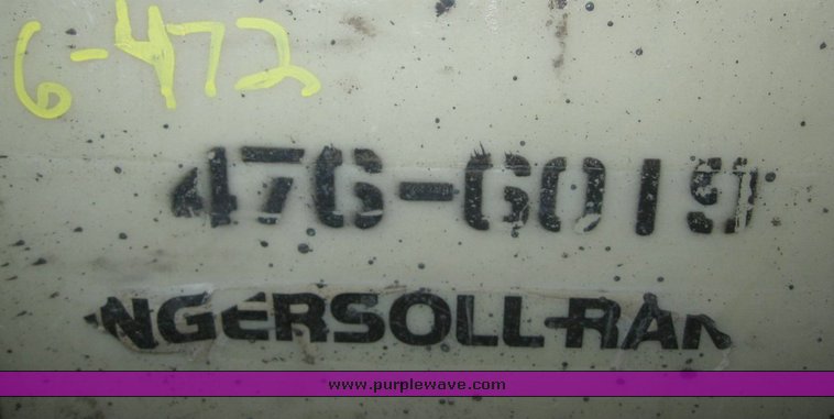 image for item 6558 1999 Ingersoll 13X6W vibratory plate compactor