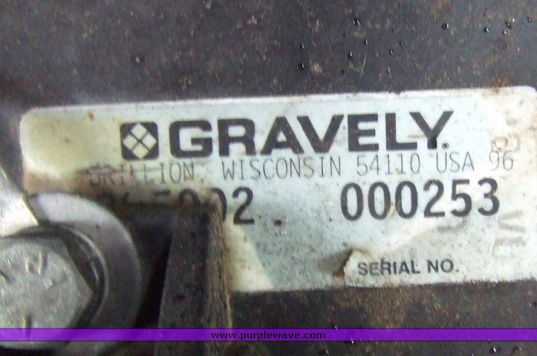 image for item 7090 1999 Deweze slope mower