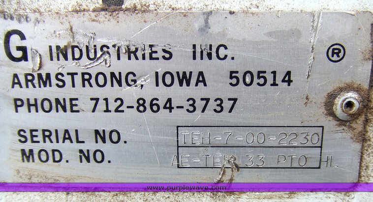 image for item 7095 1994 Ford F700F bucket truck