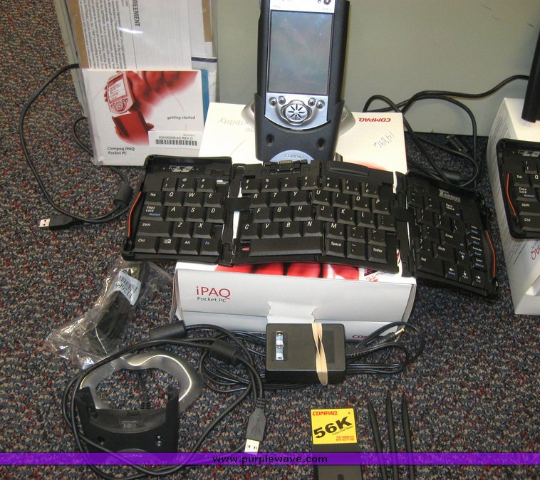 image for item 7115 Handheld computers and a VHS camera