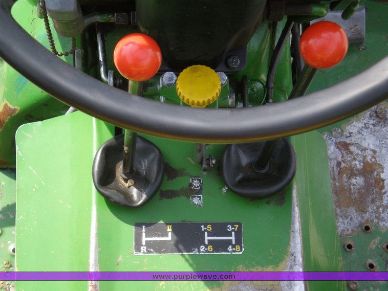 image for item 1201 1986 John Deere 2350 MFWD tractor