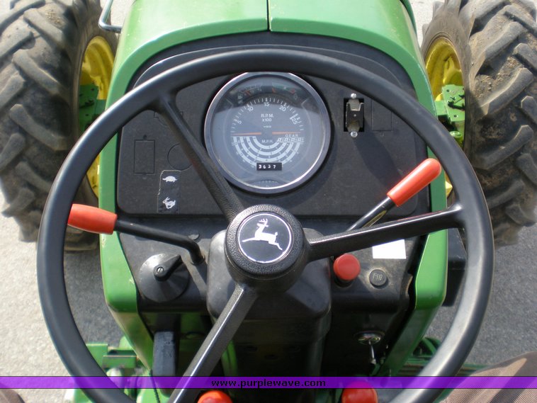 image for item 1201 1986 John Deere 2350 MFWD tractor
