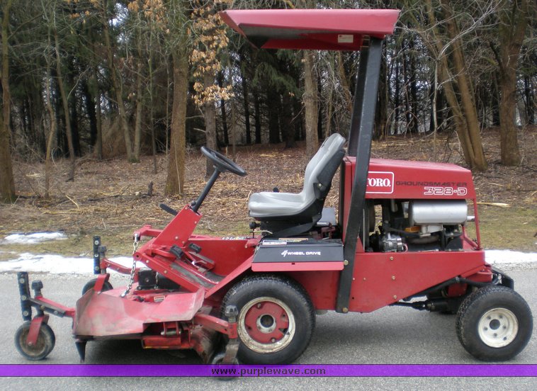 image for item 1202 2001 Toro 328-D Ground Master mower