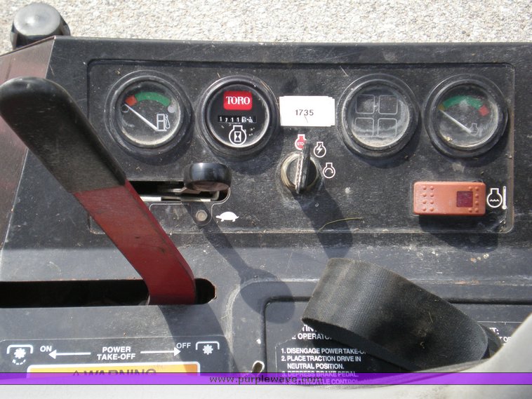 image for item 1202 2001 Toro 328-D Ground Master mower