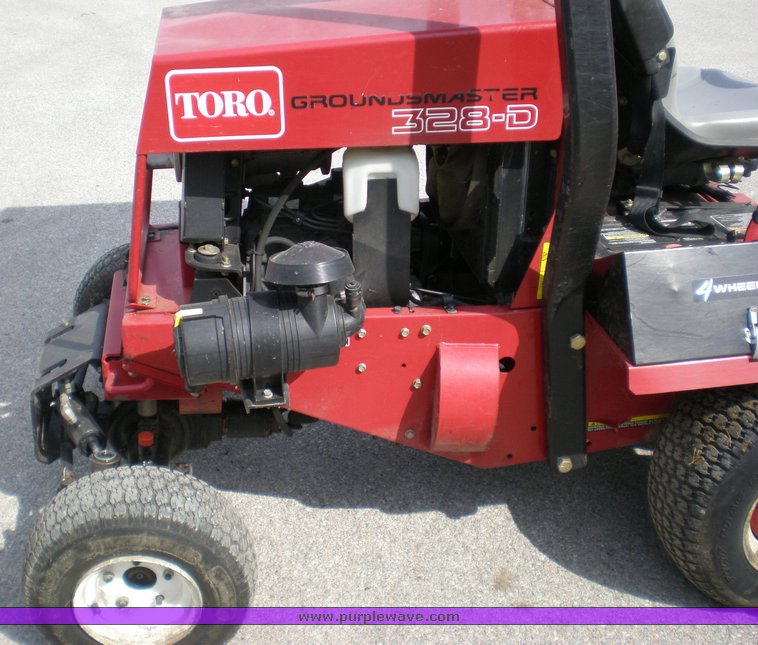 image for item 1202 2001 Toro 328-D Ground Master mower