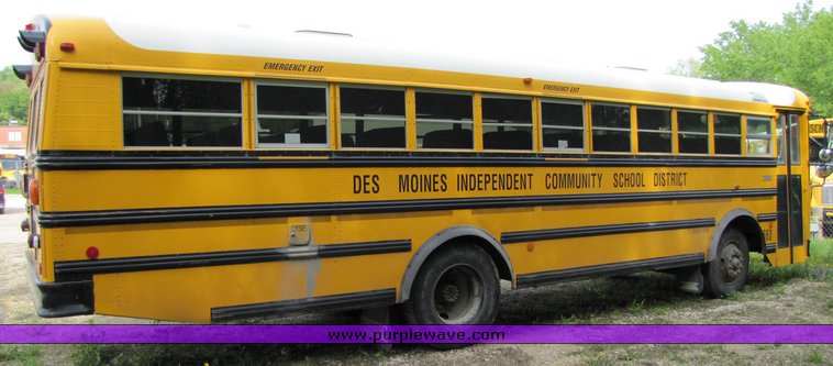 image for item 3115 2003 Thomas 65 passenger school bus