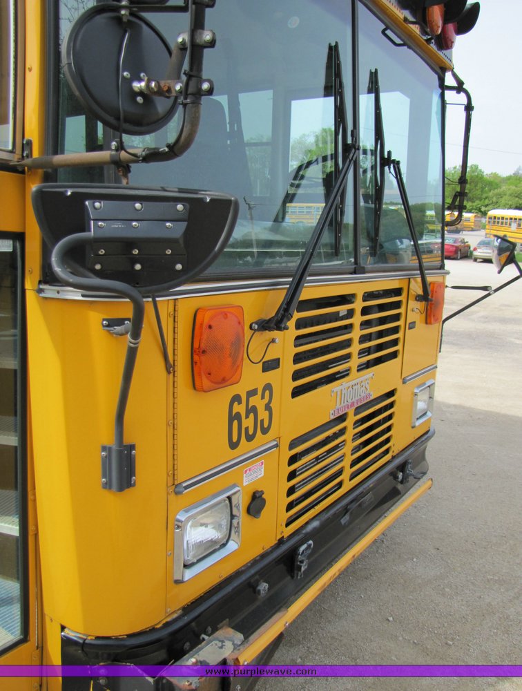 image for item 3118 2001 Thomas School Bus with wheel chair lift
